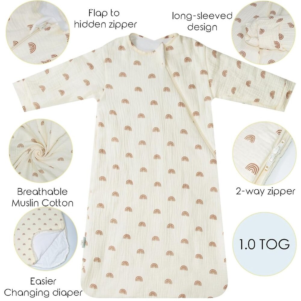 Dormlony Long Sleeve Sleep Sack (Pink) - Size Small (0-6 months) - NWT